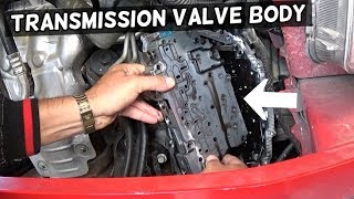TRANSMISSION VALVE BODY REPLACEMENT REMOVAL 6T30 6T35 6T40 6T45 6T50 CHEVROLET GMC