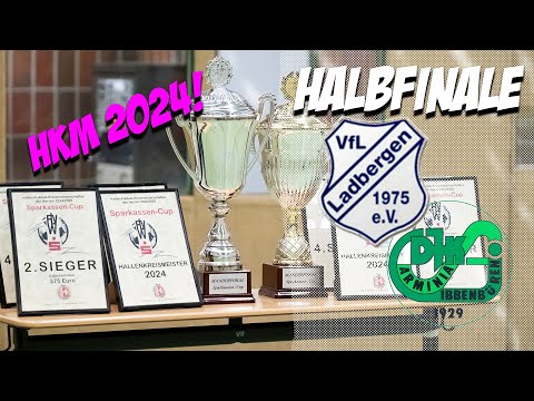 HKM 2024 - Halbfinale:VfL Ladbergen vs Arminia Ibbenbüren | Hallenkreismeisterschaften in Ibbenbüren
