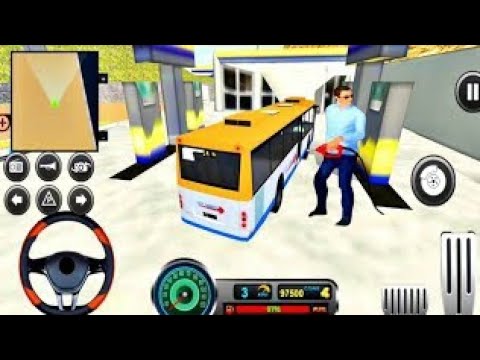 Uphill Offroad Bus Driving Simulator🚌💥 | New Crazy Uphill Bus Driving | Android IOS Gameplay |2021