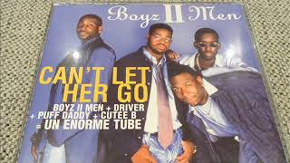 BOYZ II MEN Feat. DRIVER : CAN&#39;T LET HER GO ( CUTEE B REMIX )