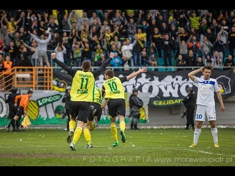 Skrót+doping: Siarka Tarnobrzeg - Olimpia Elbląg, 19.04.2014 HD