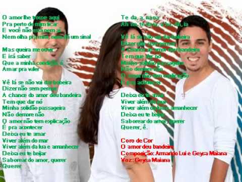 O Amor Deu Bandeira video
