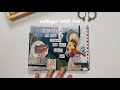 collage journal with me | the flowers