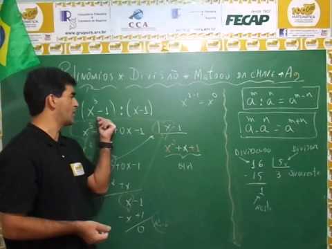 POLINÔMIOS  - AULA 29 -  DIVISÃO - MET.  DA CHAVE