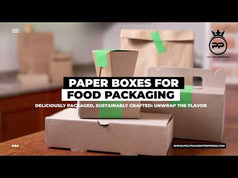 Paper Burger Packaging Box