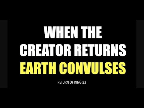 WHEN GOD SENDS THE FINAL QUAKE--THE EARTH CONVULSES & THE SUN DARKENS