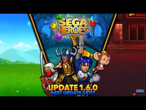 SEGA Heroes | Best Update Yet!? | Update 1.6.0.