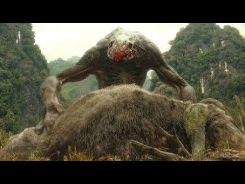 Kong vs Skullcrawlers - Fight Scenes - Kong Skull Island (2017) - (HD) Movie Clips