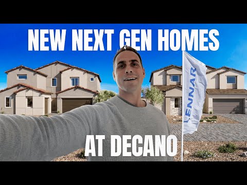 Inside Lennar's MASSIVE Next Gen Homes! 🏠 Decano Tour South Las Vegas