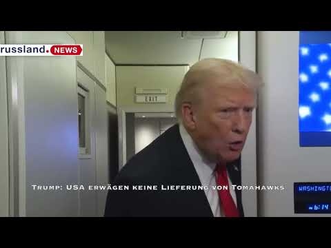 Trump: USA erwägen keine Lieferung von Tomahawks
