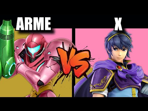 Fighting A Zoning Samus With Marth! X Marth Vs Arme Samus Make A Run For it 2 MosTrixx Smash tourney