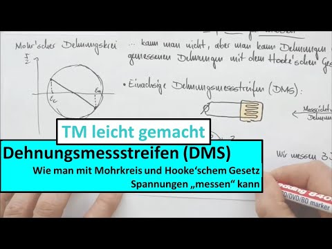 Dehnungen und Verzerrungen, Teil 4 von 4: Anwendungsbeispiel - wie man mit DMS Spannungen misst.