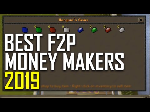 BEST F2P Money Making Methods 2019 OSRS (Guide) Part 5