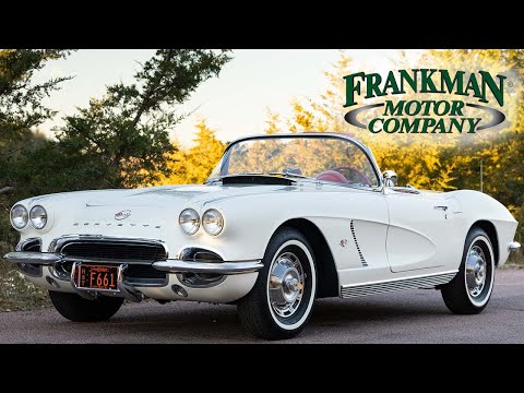 64K Mile - 1962 Chevrolet Corvette Conv. - Frankman Motors Company - Walk Around/ Driving Video