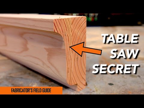 Table Saw Hack: Create High-End Custom Molding Without Expensive Tools