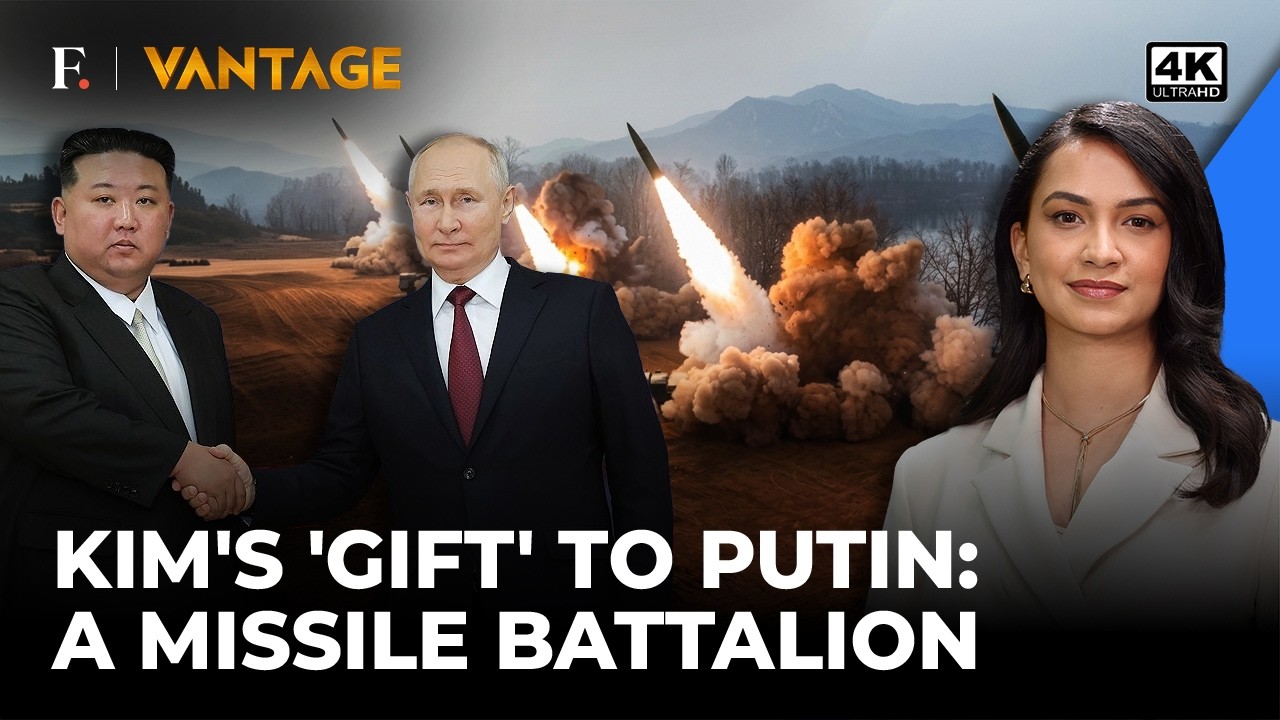 Putin gets Kim's Missile Battalion: North Korean Missile Unit to Frontline |Vantage on Firstpost |4K