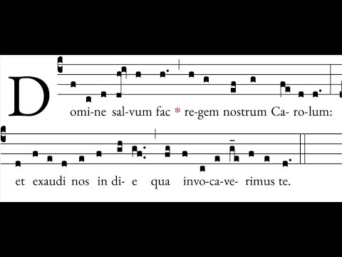 Domine salvum fac - The prayer for King Charles III