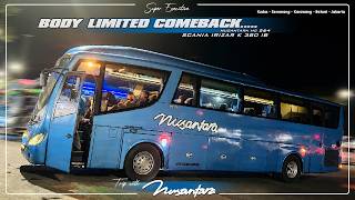 Download lagu [THE LEGEND QUEEN OF THE NIGHT RUNNERS..🔥 || Trip Nusantara NS-01 Scania Irizar~ mp3