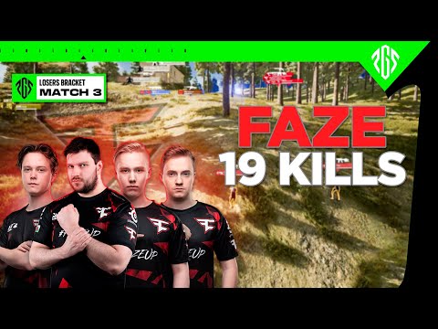 PUBG PGS1 • Lossers Bracket - FAZE CLAN 19 KILLS