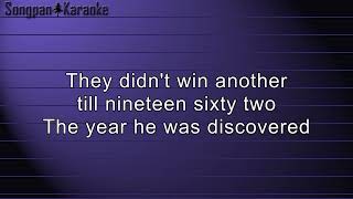 The Tragically Hip - Fifty-Mission Cap (Karaoke)