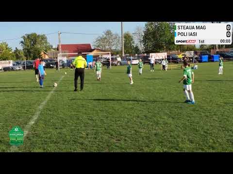 2022-05-06. Steaua Magica Iasi 2013 - Politehnica Iasi 2012(2-1).Meci din grupe -Miroslava Youth Cup