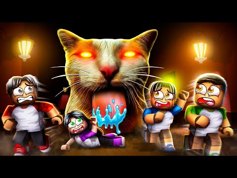 ESCAPE BLEH CAT IN ROBLOX | The Prince Family Clubhouse