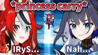 Seeing IRyS Princess Carries them Kronii and Bae Agrees on One Thing Even Without Communication