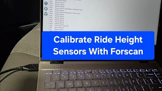 Ford/Lincoln Ride Height Calibration Forscan