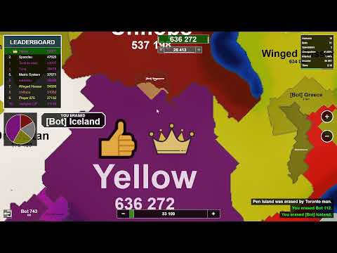 Winning Strategy Desert Map! Territory Games io - Territorial IO