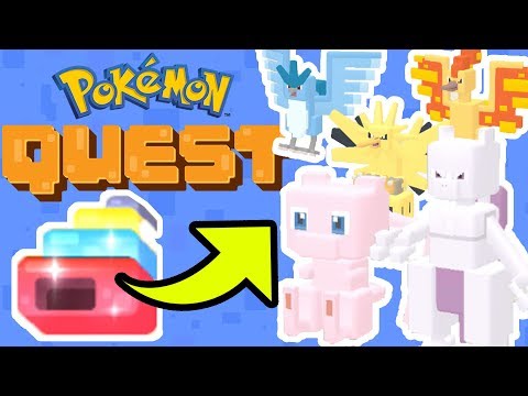 How To Get ALL LEGENDARY POKEMON In Pokemon Quest EASY! [Mew, Mewtwo, & More!)