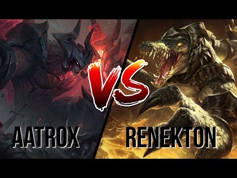 AATROX VS RENEKTON TOP - POURQUOI J'AI FAIS CA? / League Of Legends