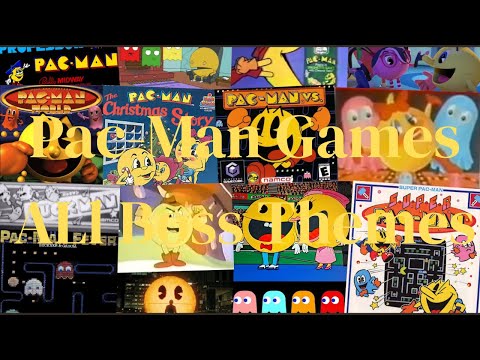 Pac-Man Games - All Boss Themes