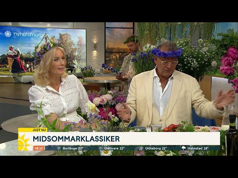 Midsommarmaten signerad krögaren Fredrik Eriksson – Dryck sommelier Maya Samue… - Nyhetsmorgon (TV4)