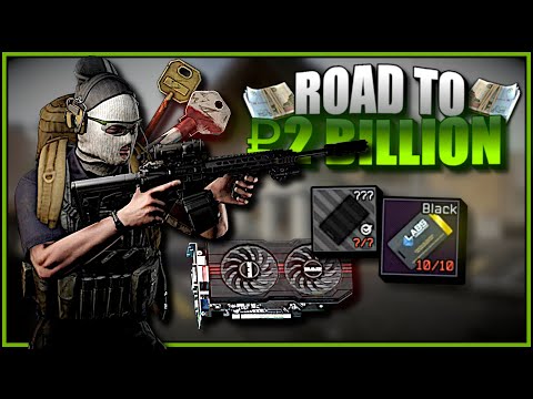 Hunting for Black Keycard Using Marked Rooms - Tarkov 1.0 PvE (Road to 2 Billion)