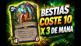 Brutales bestias de coste 10 por solo 3 de mana no hay mas que hacer