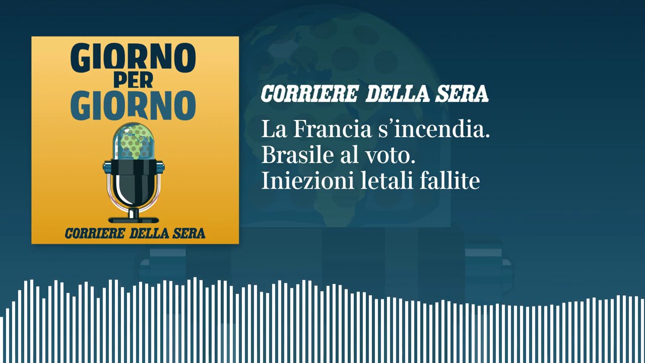 Ep. del 2/10/2026 | La Francia s’incendia. Brasile al voto. Iniezioni letali fallite