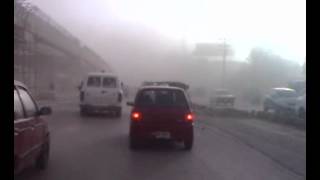 preview picture of video 'Heavy storm in peshawar'