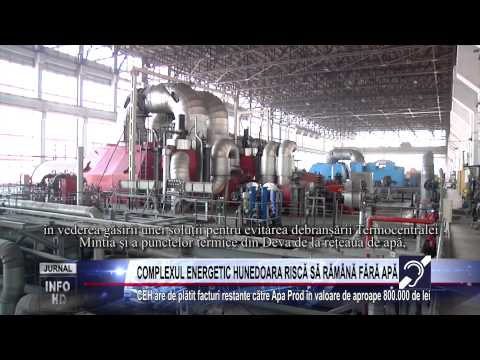 COMPLEXUL ENERGETIC HUNEDOARA RISCĂ SĂ RĂMÂNĂ FĂRĂ APĂ