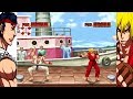 Mugen Street Fighter King Of Fighters 94 Style Ryu Vs Ken 隆 Vs 肯