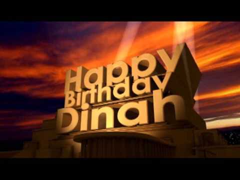 Happy Birthday Dinah