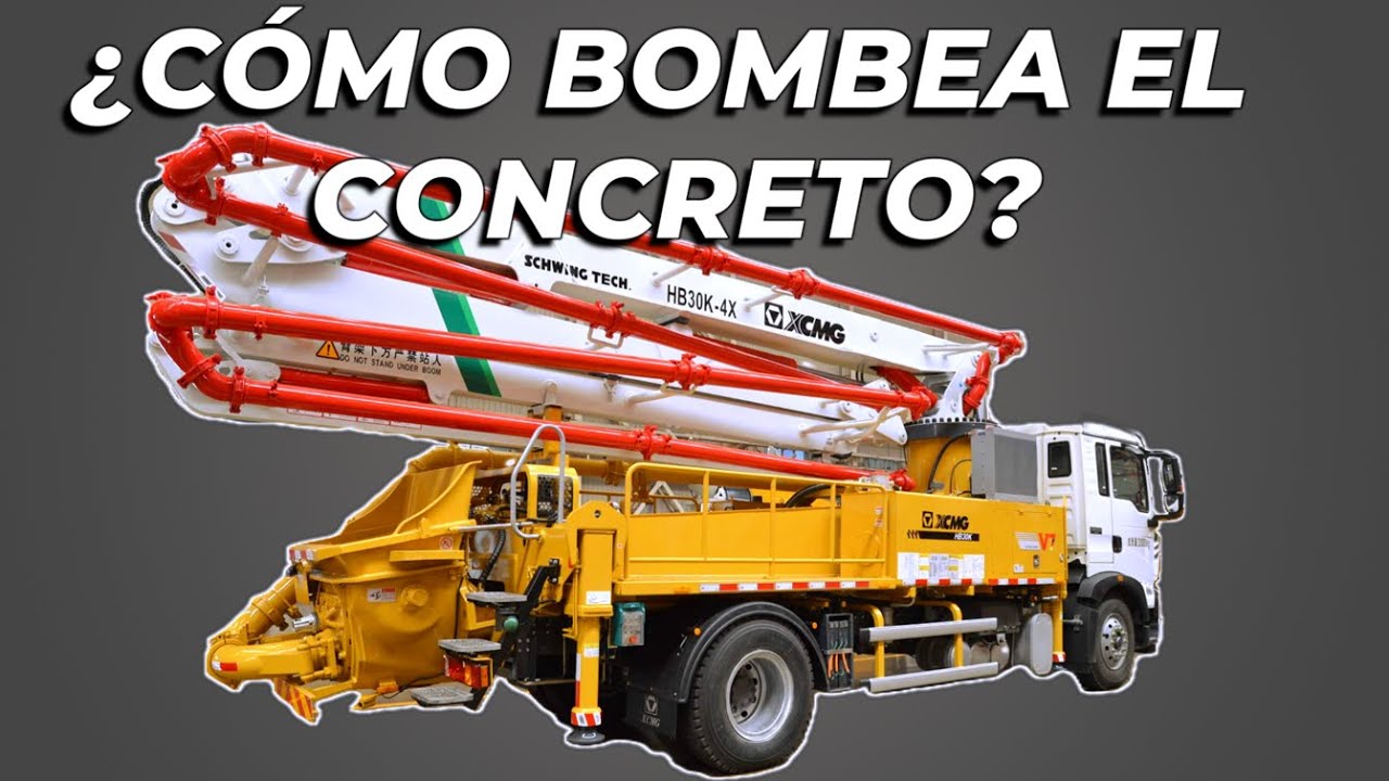 How does a concrete pump work?