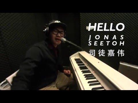 Chinese singer Jonas Seetoh sings HELLO in Jazz style
