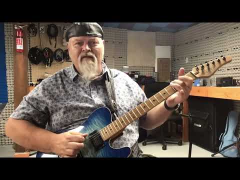 "Lick Of The Week" with Keith Amyx - Hybrid picking in G