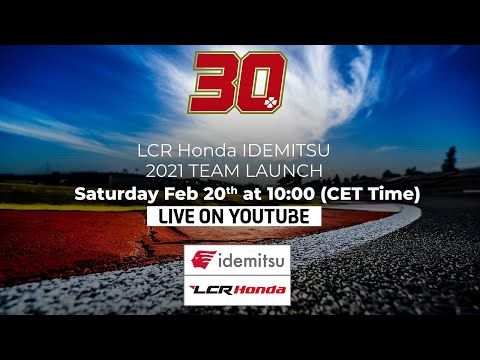 MotoGP: LCR Honda IDEMITSU Team Introduced (Video)