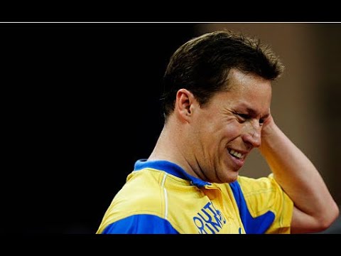 Olympische Spiele 2004 in Athen, Tischtennis, Viertelfinale, Timo Boll gegen Jan Ove Waldner