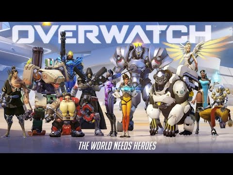Overwatch Gameplay German PS4 - VON HINTEN - Let's Play Overwatch Deutsch #1