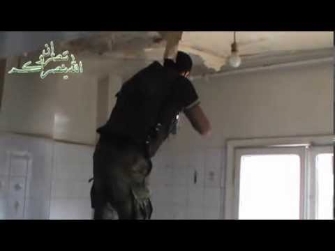 استهداف تحركات قوات النظام في حي التضامن في مدينة دمشق بواسطة قناصة ضمن مجريات معركة إن تنصروا الله ينصركم