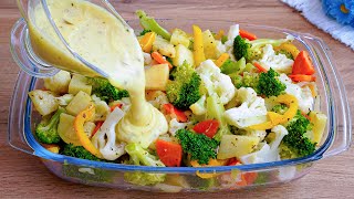 It's so delicious! No one believes that I cook this vegetable casserole without eggs! Healthy food