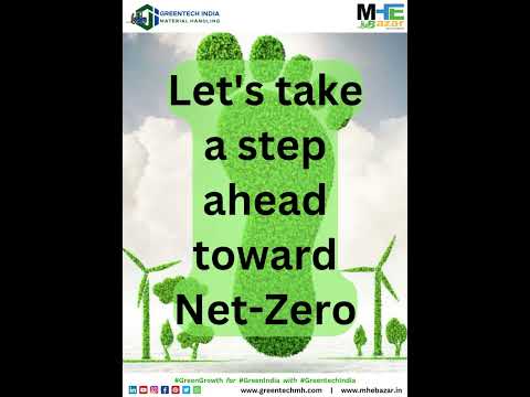 Lets take a step ahead toward Net-Zero | #pallettruck #lithiumionbattery #forklift