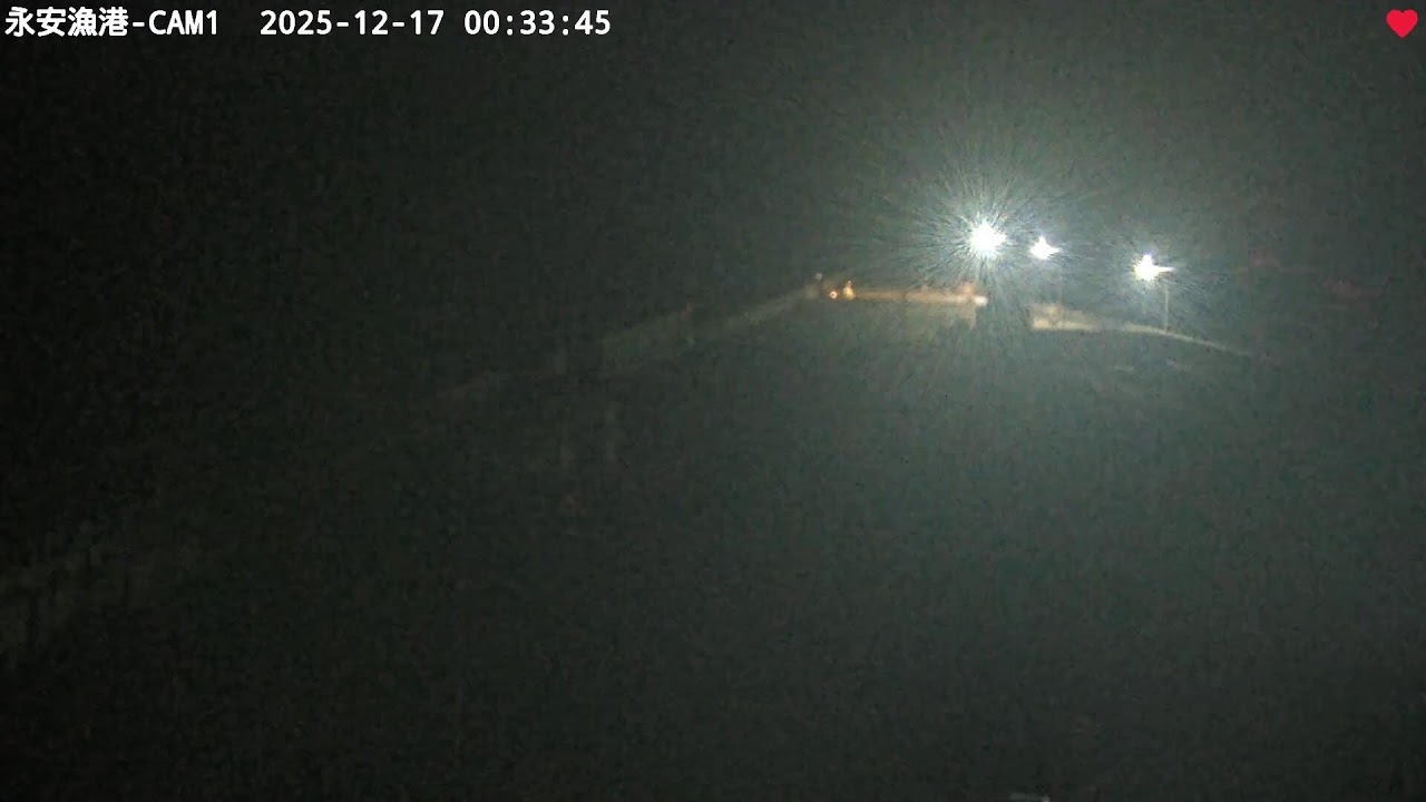 中央氣象署桃園永安漁港1